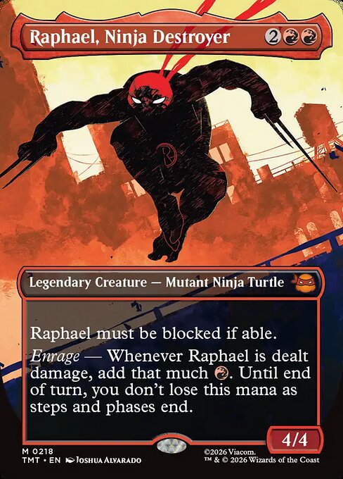 Raphael, Ninja Destroyer (TMT 218)