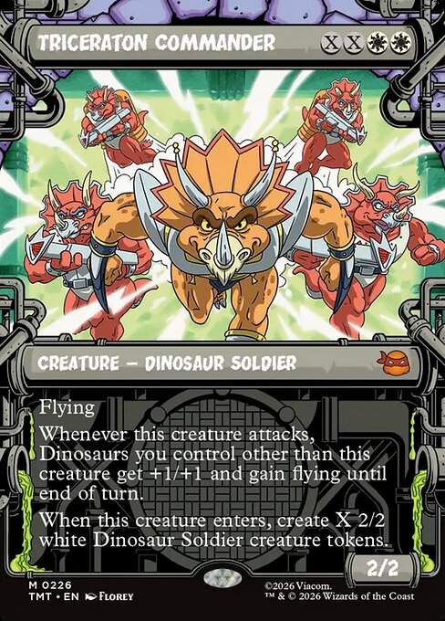 Triceraton Commander (TMT 226)