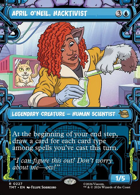 April O'Neil, Hacktivist (TMT 227)
