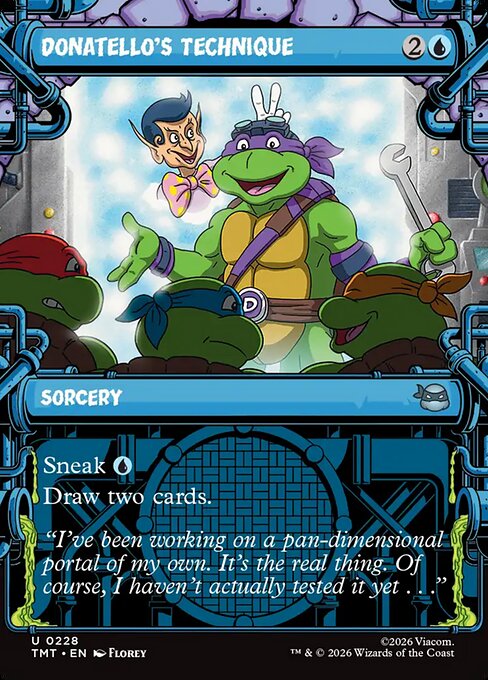 Donatello's Technique (TMT 228)