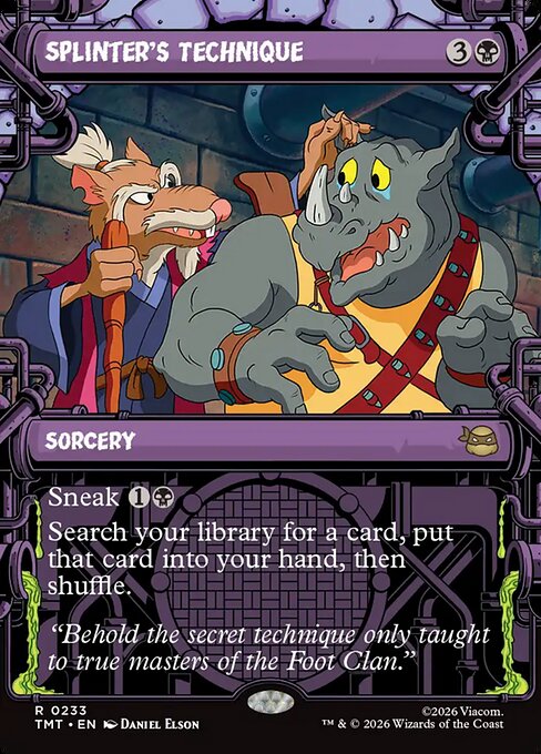 Splinter's Technique (TMT 233)