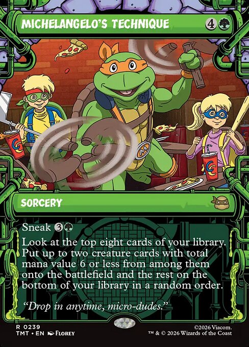 Michelangelo's Technique (TMT 239)