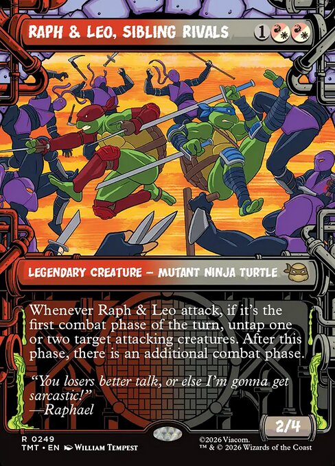 Raph & Leo, Sibling Rivals (TMT 249)