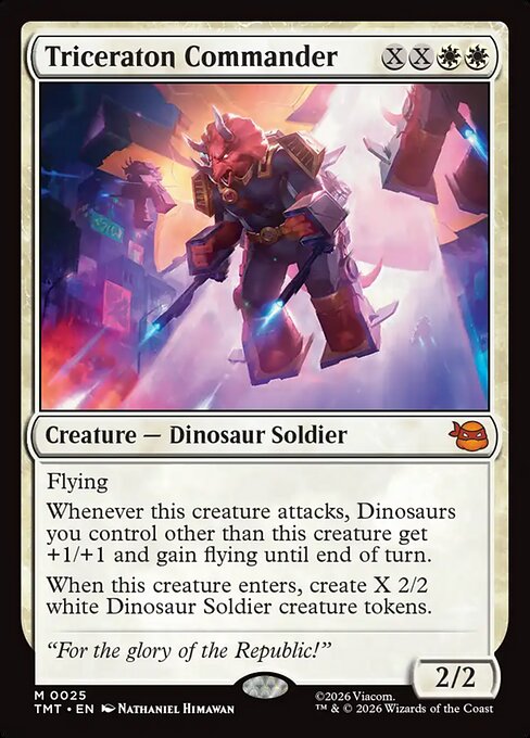 Triceraton Commander (TMT 25)