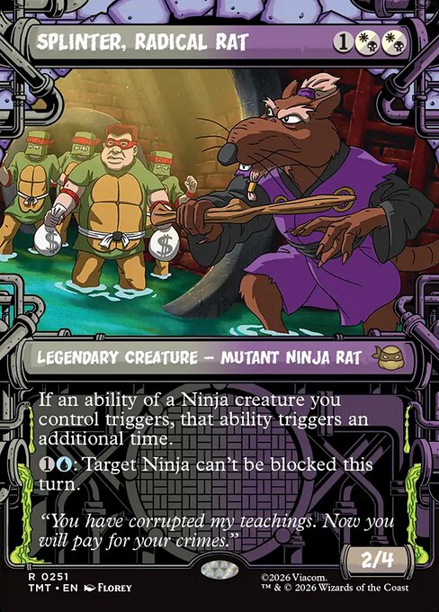 Splinter, Radical Rat (TMT 251)
