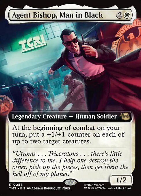 Agent Bishop, Man in Black (TMT 258)