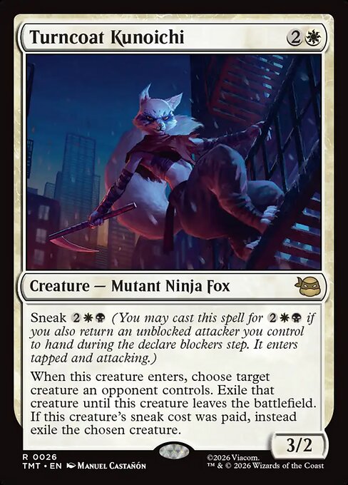 Turncoat Kunoichi (TMT 26)