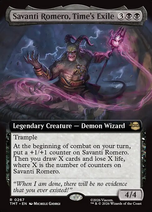 Savanti Romero, Time's Exile (TMT 267)