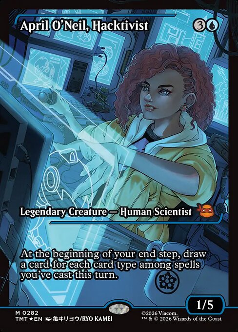 April O'Neil, Hacktivist (TMT 282)