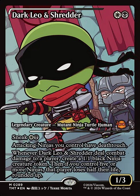 Dark Leo & Shredder (TMT 289)