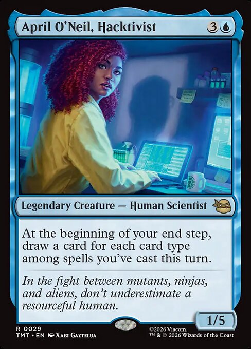 April O'Neil, Hacktivist (TMT 29)