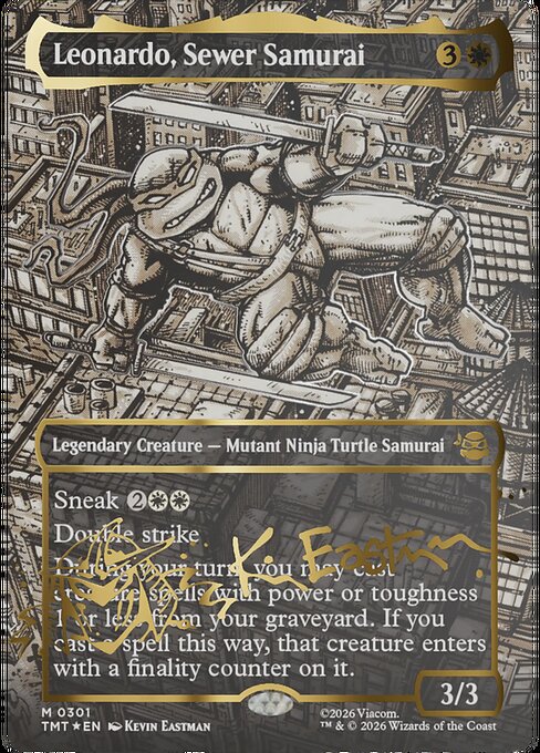 Leonardo, Sewer Samurai (TMT 301)