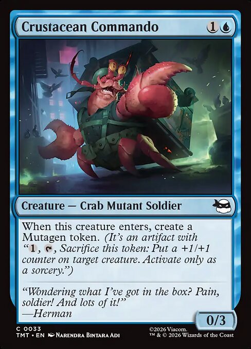 Crustacean Commando (TMT 33)