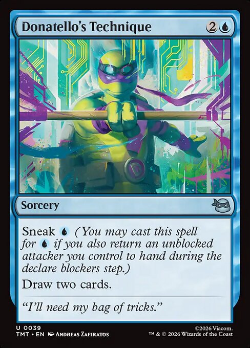 Donatello's Technique (TMT 39)