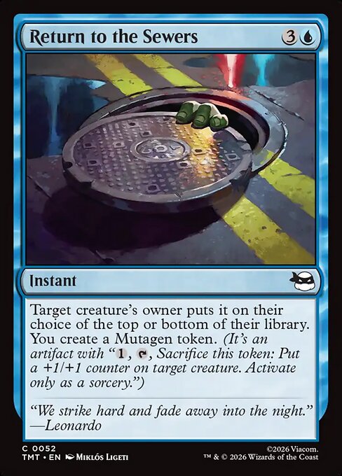 Return to the Sewers (TMT 52)
