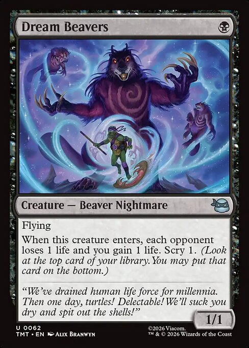 Dream Beavers (TMT 62)