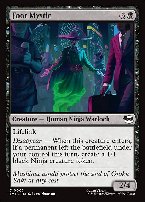 Foot Mystic (TMT 63)