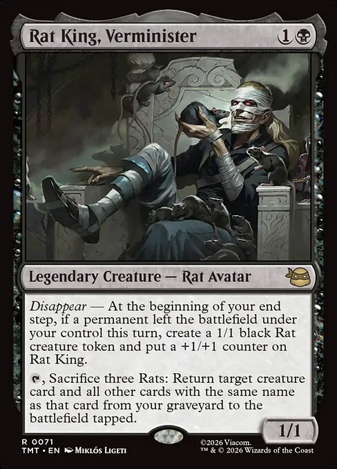 Rat King, Verminister (TMT 71)