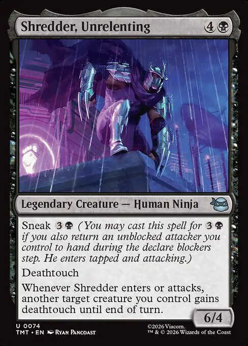 Shredder, Unrelenting (TMT 74)