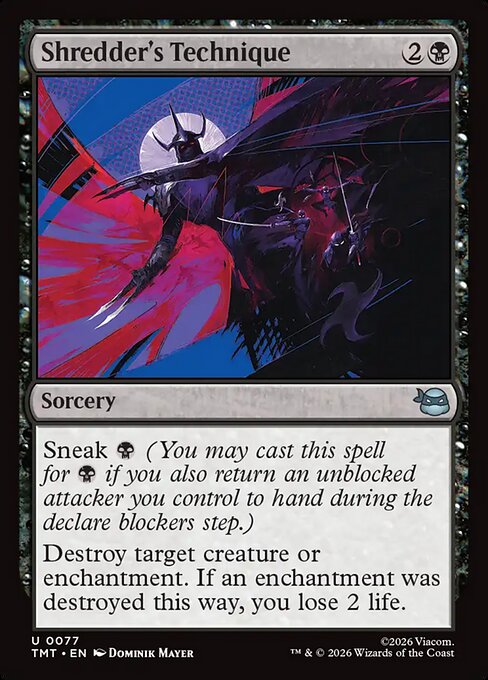 Shredder's Technique (TMT 77)