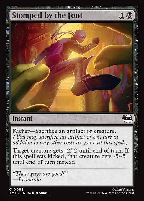 Stomped by the Foot (TMT 82)
