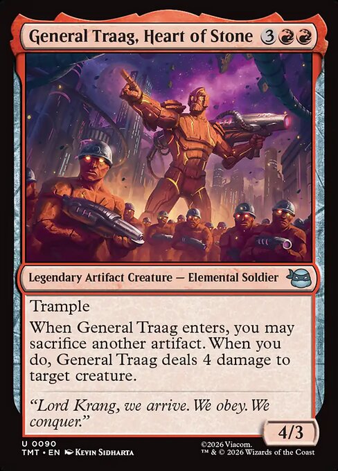 General Traag, Heart of Stone (TMT 90)