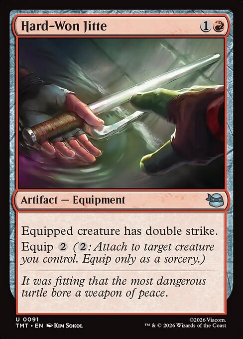 Hard-Won Jitte (TMT 91)
