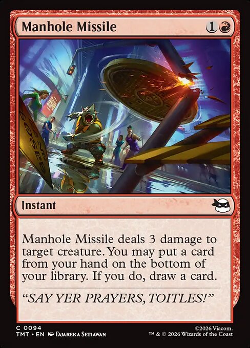 Manhole Missile (TMT 94)
