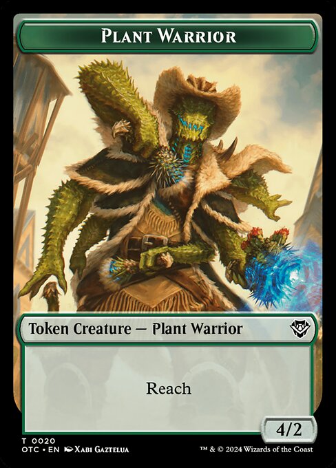 Plant Warrior (TOTC 20)