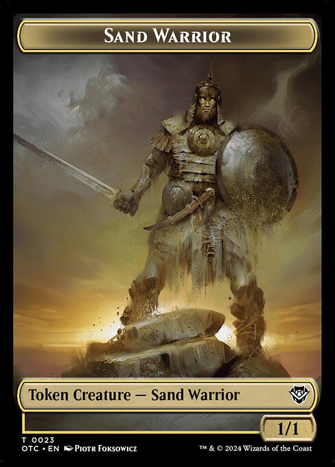 Sand Warrior (TOTC 23)