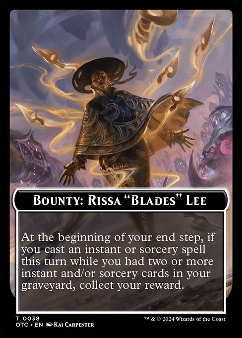 Bounty: Rissa "Blades" Lee // Wanted! (TOTC 38)