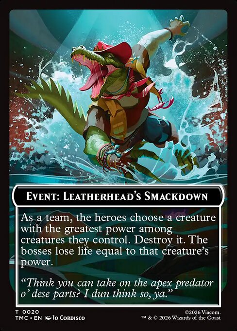 Event: Leatherhead's Smackdown (TTMC 20)
