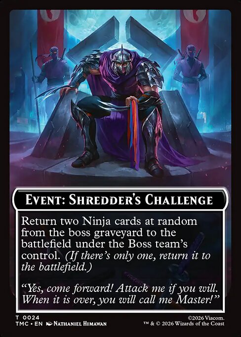 Event: Shredder's Challenge (TTMC 24)