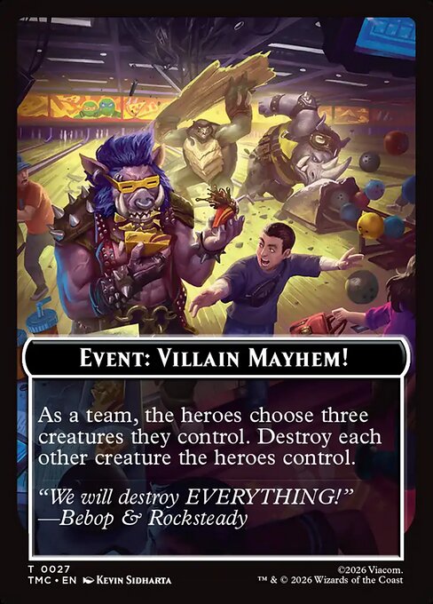 Event: Villain Mayhem! (TTMC 27)