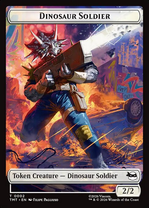 Dinosaur Soldier (TTMT 2)
