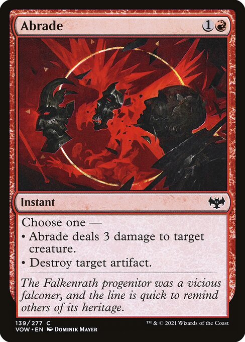 Abrade (VOW 139)