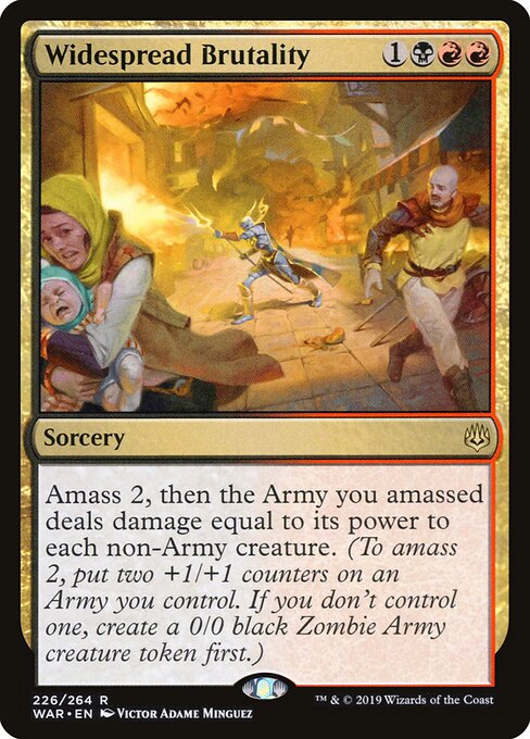 Widespread Brutality (WAR 226)