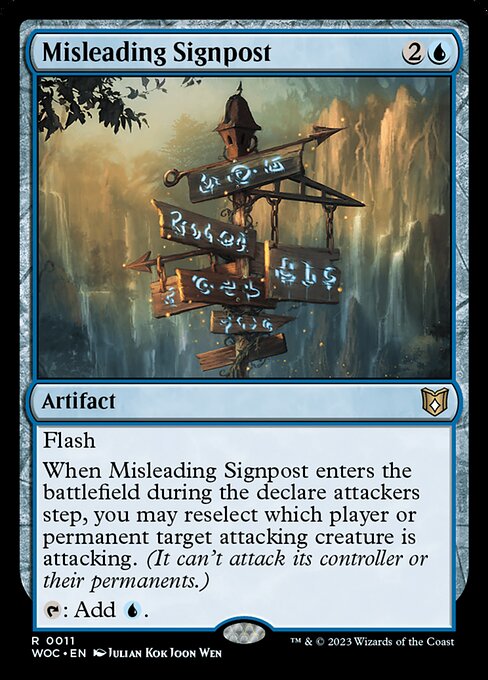 Misleading Signpost (WOC 11)