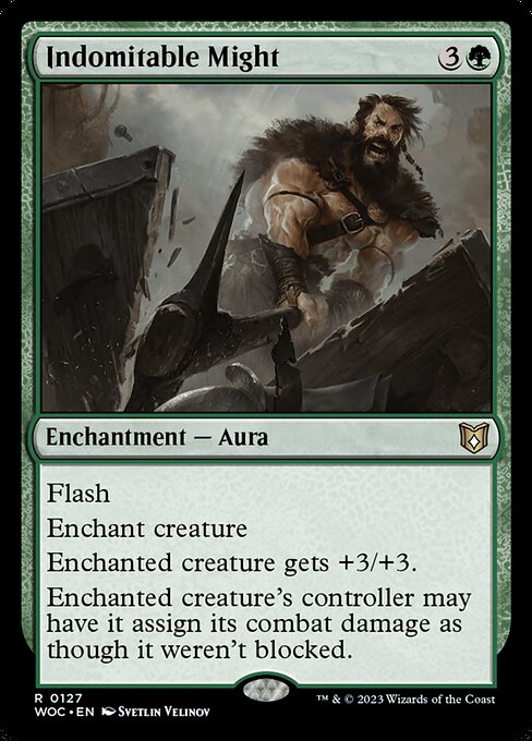 Indomitable Might (WOC 127)