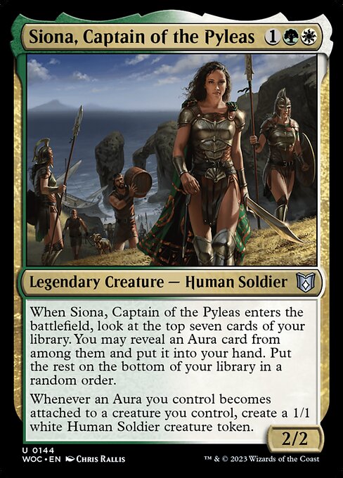 Siona, Captain of the Pyleas (WOC 144)