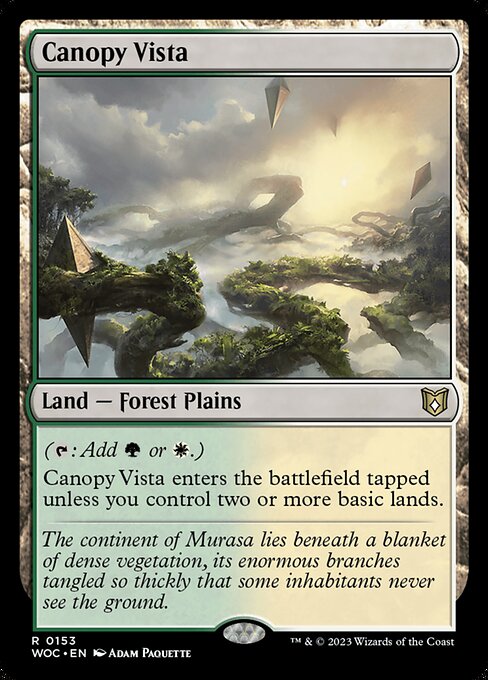 Canopy Vista (WOC 153)
