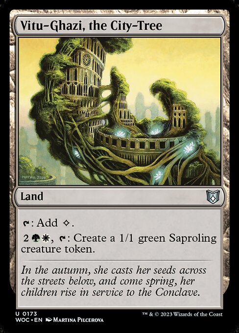 Vitu-Ghazi, the City-Tree (WOC 173)