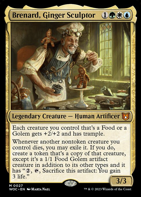 Brenard, Ginger Sculptor (WOC 27)