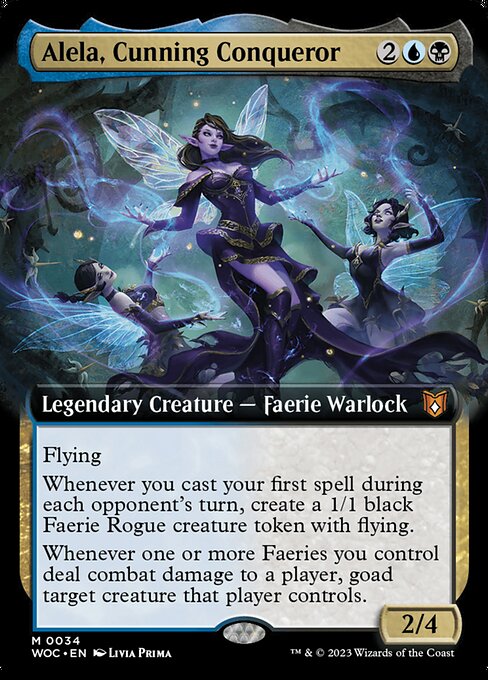 Alela, Cunning Conqueror (WOC 34)