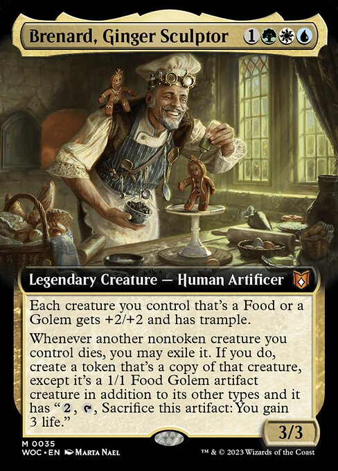 Brenard, Ginger Sculptor (WOC 35)