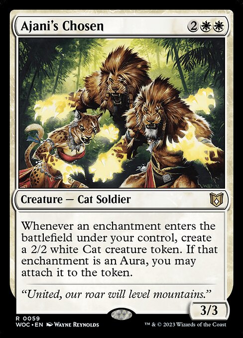 Ajani's Chosen (WOC 59)