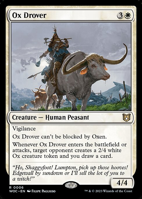 Ox Drover (WOC 6)