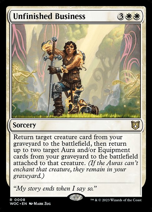 Unfinished Business (WOC 8)