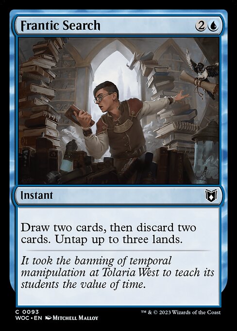 Frantic Search (WOC 93)