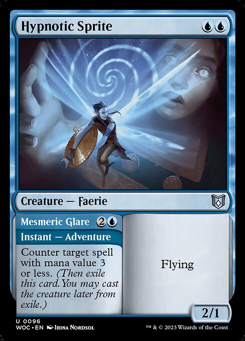 Hypnotic Sprite // Mesmeric Glare (WOC 96)